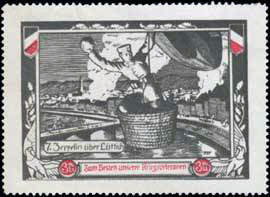 7. Zeppelin �ber L�ttich